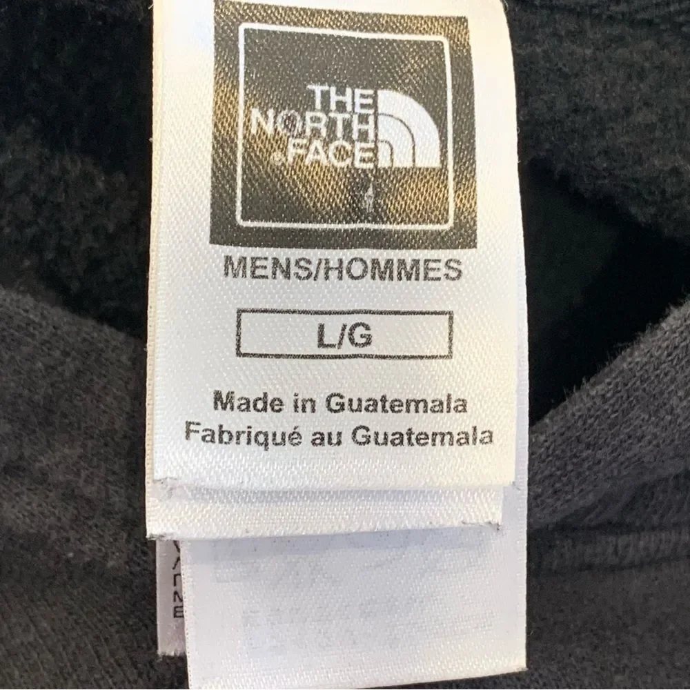 The North Face Men’s Hoodie Size Large Black and Red